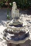 Gorgeous Three Tiered Concrete Fountain