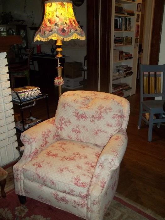 Side Chair & Floor Lamp