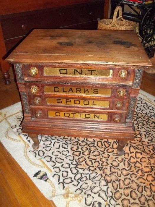 Clarks Vintage Thread Box!