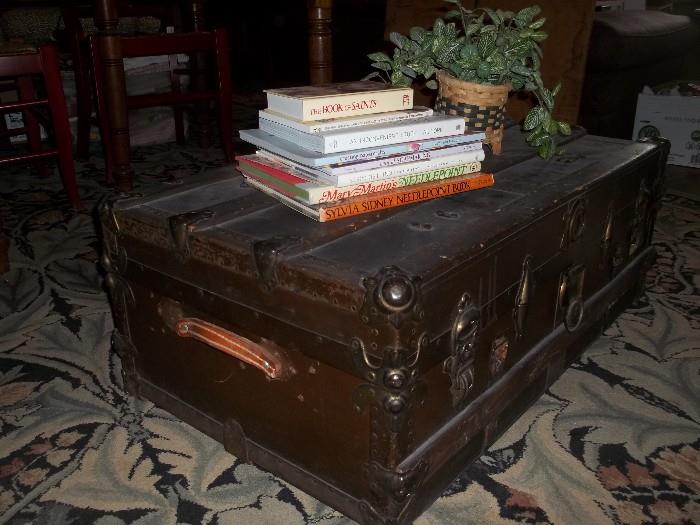 Antique Trunk...several other antiques trunks will be for sale too!