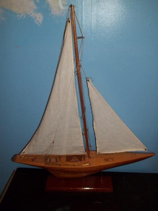 Vintage Wooden Ship