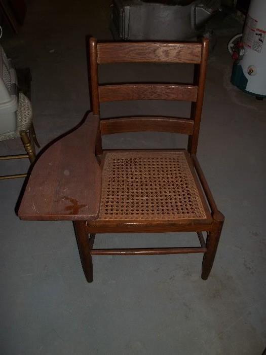 Devilbiss High School Vintage School Chair