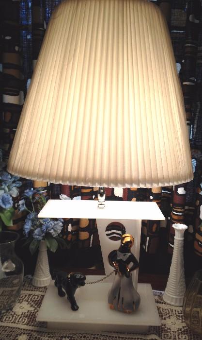 kitschy 1960s lamp