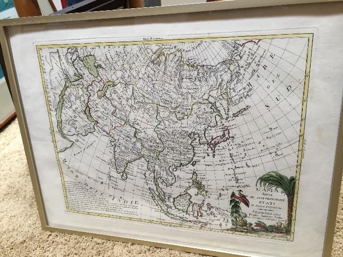 Map of Asia by Antonio Zatta dated 1777