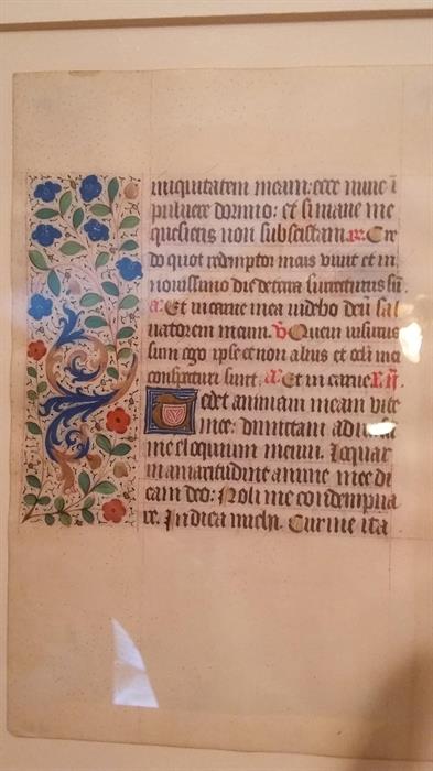 Antique manuscripts 