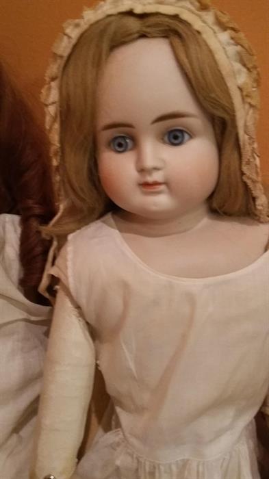 Antique  Closed mouth bisque doll 