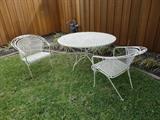 metal outdoor furniture
