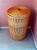 wicker hamper