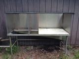 Stainless Steel Fish Cleaning Table