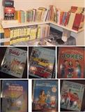 Children's books including 1960s Nancy Drew, Childcraft Encylopedias and Golden Books