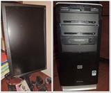 27" ViewSonic Adjustable LED Monitor. HP Desktop 
HP Pavilion a6200n
