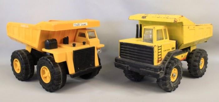 Tonka Turbo - Diesel & Remco Toy Dump Truck, Vintage