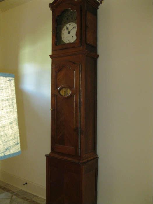 9' Tall Case French Country Clock