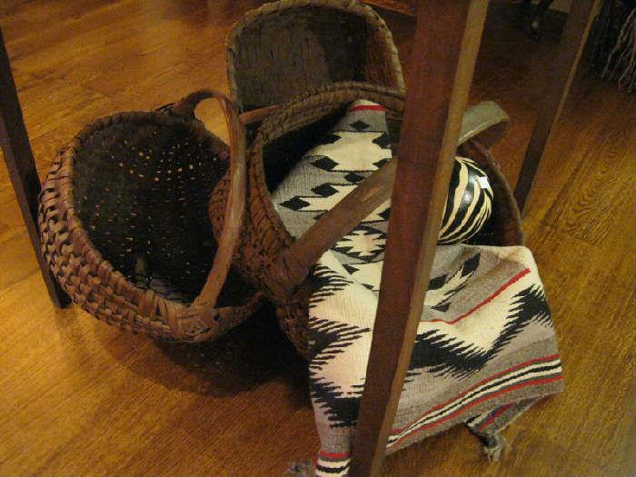 Antique Gathering Baskets