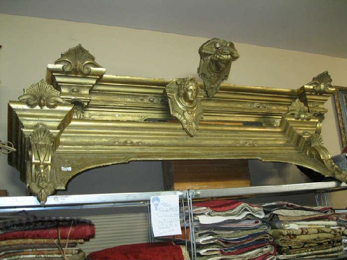 Pr. of Antique Wood Gilt French Cornices