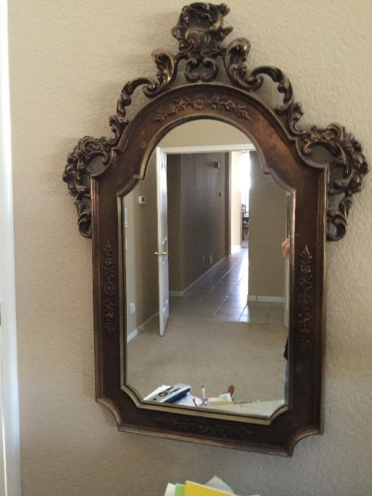 Vintage looking wall mirror