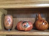 Hand painted gourds