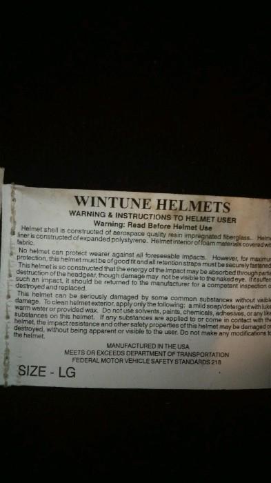 WinTune Helmet