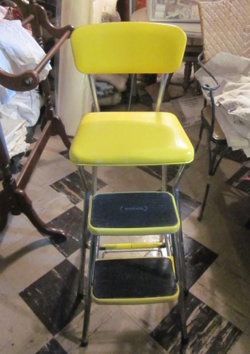 Cosco mid century step stool chair - great condition.