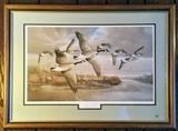 Lg Print of Flying Geese by Whitlach