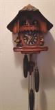mid century German  Cukoo Clock, Musical moving figures