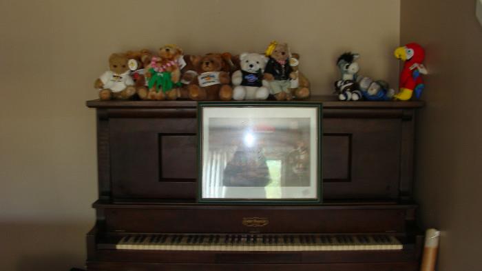 Sampling of the many Hard Rock Collectible Bears etc