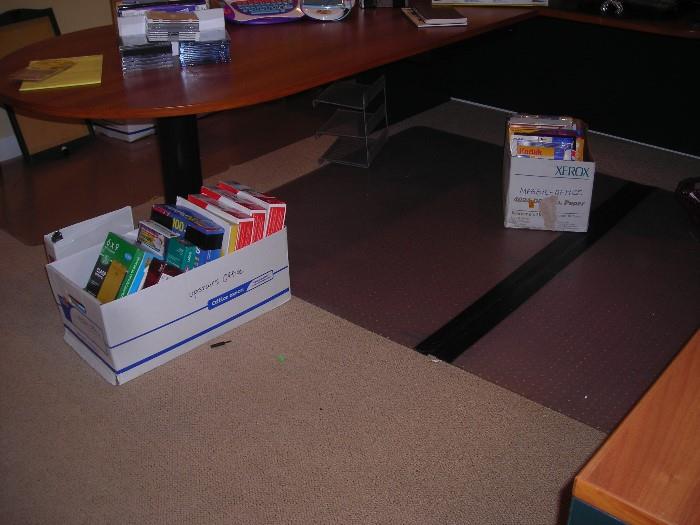 lots of office supplies