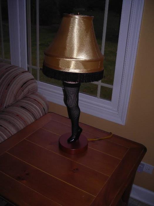 A Christmas Story lamp