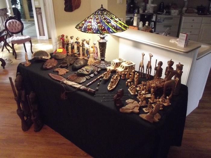 Collection of African Culture items .