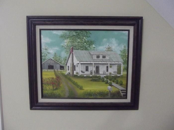 Another Framed print by Pauline Smith .