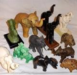 A small sample of the Giant Selection of Elephants