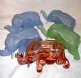 A small sample of the Giant Selection of Elephants