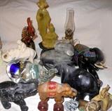 A small sample of the Giant Selection of Elephants