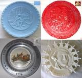 Fenton Glass George Washington Plates