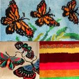 A few of the many Hand Hooked Rugs available