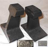 Very Interesting Rails Railroad Tie Bookends
