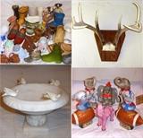 More of the shoe and elephant collectibles