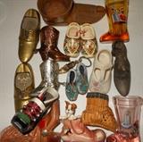 Small sample of the Large Shoe Collection, Many Vintage and Unusual Pcs