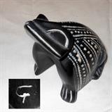 Signed Little Stone Frog