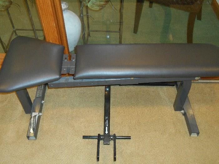 Lower Level-Exercise Room:  BODY-SMITH weight bench