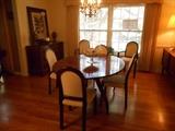 Dining Room: An overview of the HOUSE OF DENMARK furniture and the TROSBY English server.