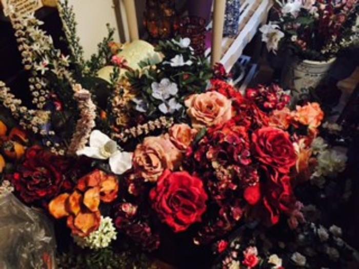 Silk Flowers galore from every season