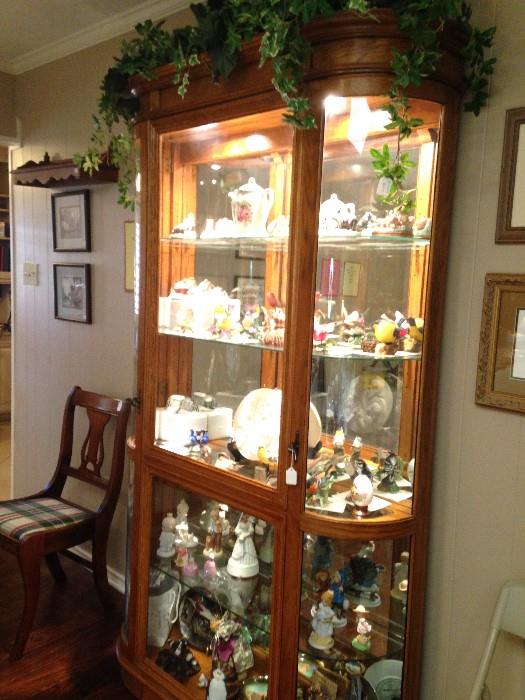 Collectibles and Curio Cabinet