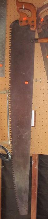 Great Log Saw...ok you "AX Men" come get it for your work shop!! 1/2 off Saturday!