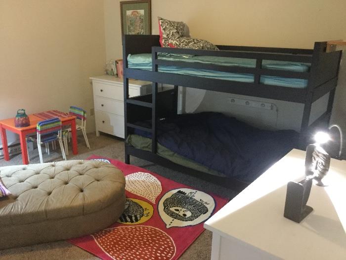 bunk bed and children's furniture