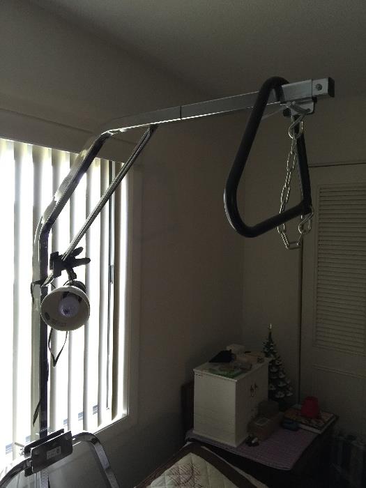 Can't get out of bed ?? Try this pulley