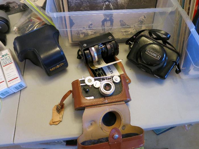 Vintage Cameras and Lenses