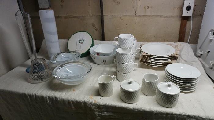 Mikasa Vases, bowls  with original boxes