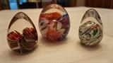 glass paperweights