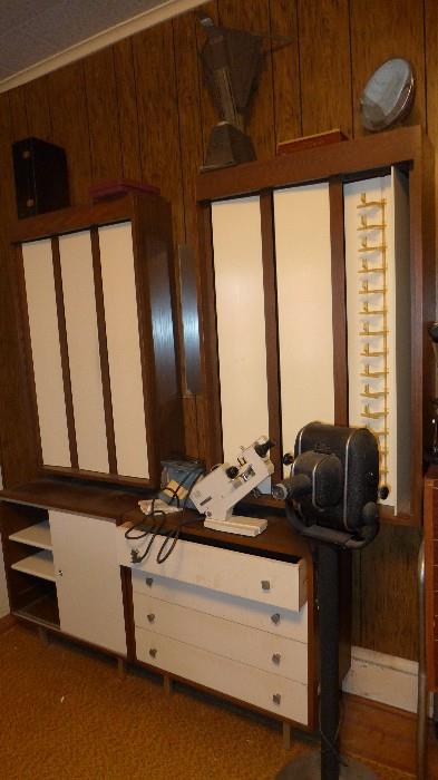 Office storage and display - was used in optometry office